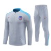 Atlético Madrid Training Sweatshirts Quarter-zip 2024-25 Graue Für Herren